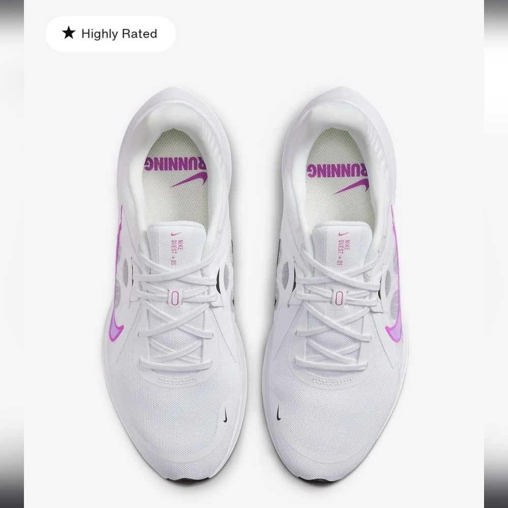 NWOT NIKE Quest 5 Sneaker, Men's 7.5/Women's 8.5 - Picture 3 of 9